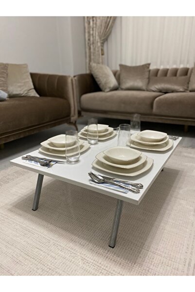 Karataş Mobilya Katlanır Yer Sofrası Mdf 65x90