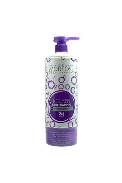 Morfose Deeply Nourishing Hair Care Shampoo to Repair Damaged Hair with Keratin Content-1000 ml