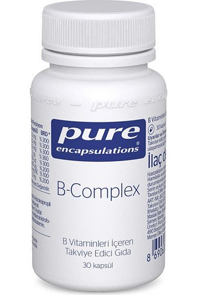 Pure Encapsulations B-Complex 30 Capsules - Comfortable Cut