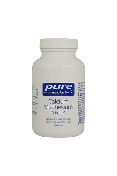 Pure Encapsulations Calcium Magnesium (CITRATE) 90 Capsules