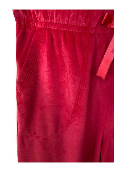 FORMO Red Velvet - High Quality Pocket Elastic Jogger Pajama Bottoms