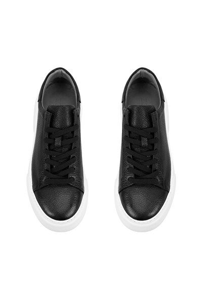 Desa Pantofi casual din piele pentru bărbați Marlon Black