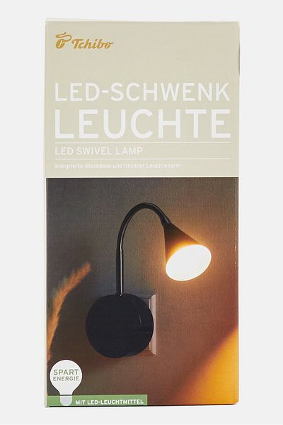 Tchibo Led Swivel Lamp, Black