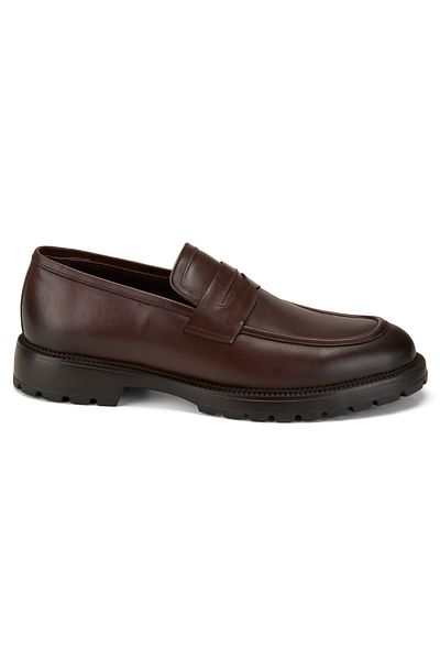 Desa Ανδρικά casual δερμάτινα παπούτσια Elessa Brown
