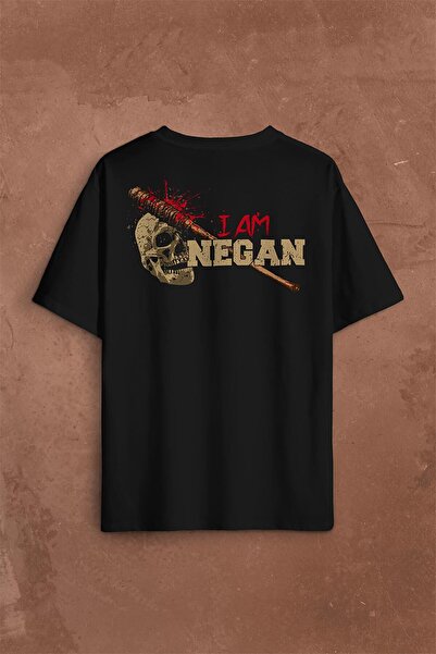 Kendim Seçtim I Am Negan The Walking Dead The Walking Dead Tricou supradimens...