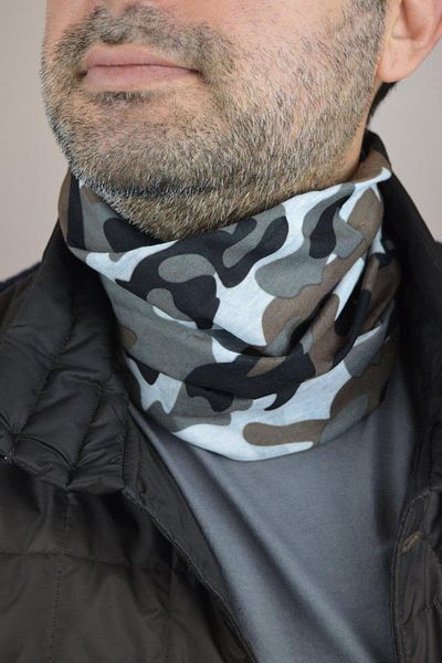 Sacce Scarves&Accessories Camouflage Patterned Paphos Neck Collar