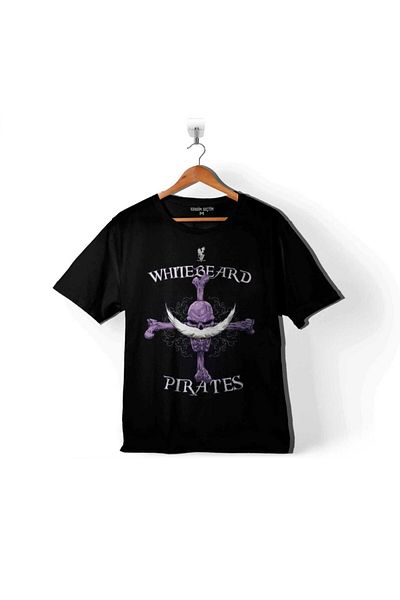Kendim Seçtim Amiralul Barbă Albă Prates Tricou Luffy pentru copii