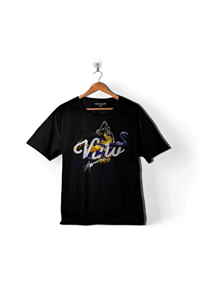 Kendim Seçtim Kobe Bryant Black Mamba Logo Nba Basketball Çocuk Tişört
