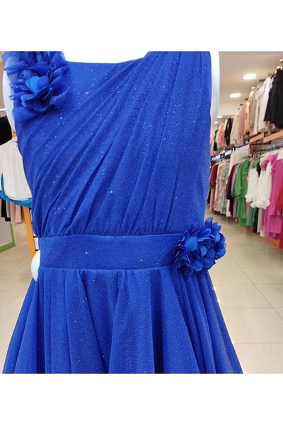 Yonca Çocuk ONBUCO Kids 1536 Sling Dantela Fata Copii Rochie Scurta de Seara