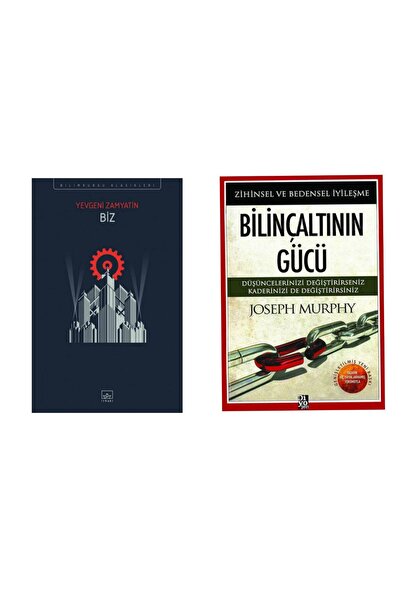 İthaki Yayınları Biz - Yevgeniy Zamyatin - Bilinçaltının Gücü - Joseph Murphy