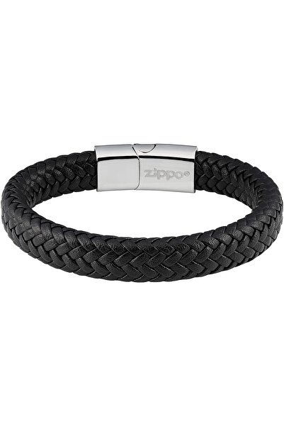 Zippo Leather Braided Bracelet ( 2006230 )