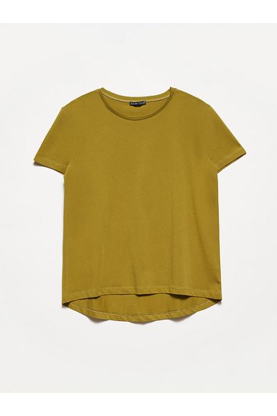 Dilvin 3471 Tricou Basic Neck-kaki