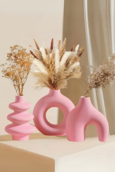Minima Art Studio İskandinav Tarzı Bohem 12 cm Vazo Pinterest Pampas Vazosu D...