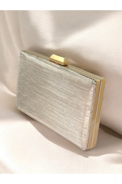 Wedding Fashion Auriu Aur Dore Culoare Rochie de Seara Geanta Laser Model Portofoliu Pochetă Nunta Logodna Absolvire Henna