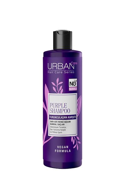 Urban Care شامبو العناية بالشعر الأرجواني المضاد للبرتقالي 250 مل - خالي من الكبريتات