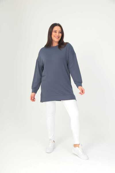 Esina Women's Crystal Fabric Tunic