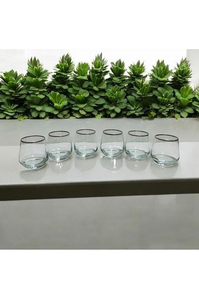 Paşabahçe 6 Short Water Glasses
