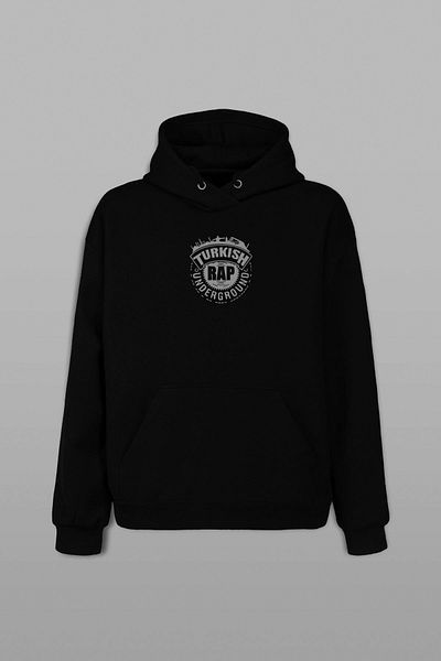 Kendim Seçtim Turkish Rap Underground Turkish Rap Hanorac imprimat față și spate Hanorac cu glugă unisex