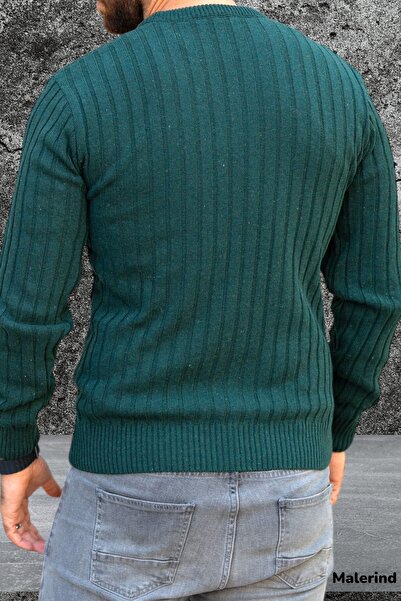 Malerind Men's Knitwear Sweater Crew Neck Comfortable Fit