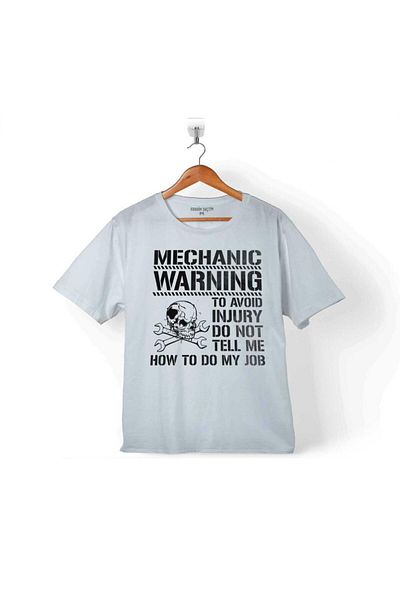 Kendim Seçtim Mecanic Warning Avoid Atenție Approach Fighting Tricou pentru copii
