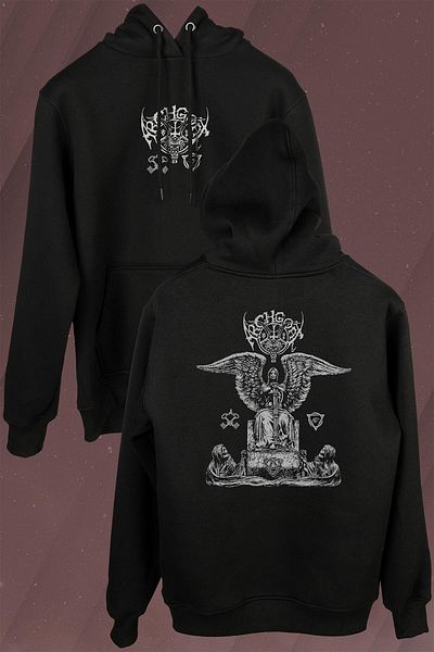 Kendim Seçtim Metallica Archgoat Behemoth Unisex Hoodie με κουκούλα - εμπρός και πίσω με στάμπα