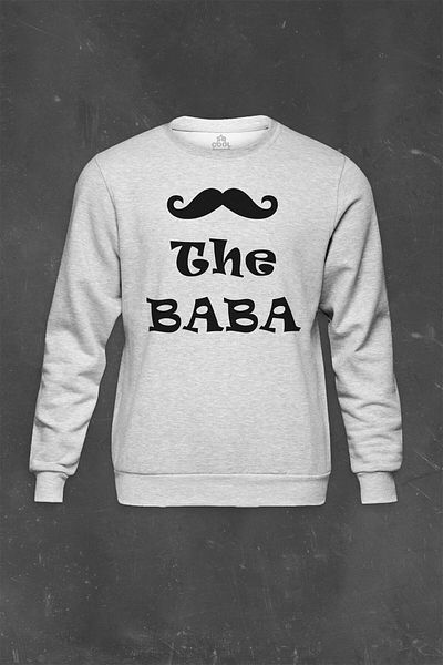 so cool Gray Sweatshirt I Became The Father Daddy Father's Day Newborn Printed Unisex Sweat