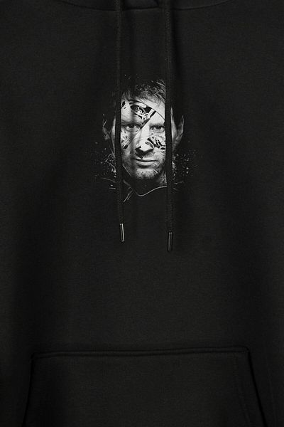 Kendim Seçtim The King Leo Andres Lionel Messi Barcelona Psg Hanorac imprimat față și spate Hanorac cu glugă unisex