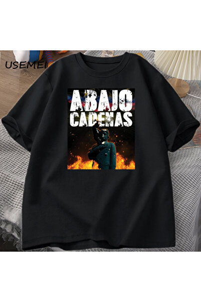 Drippy Venezuela - Abajo grafička majica za muškarce i žene Pamuk T-shirt, kr...