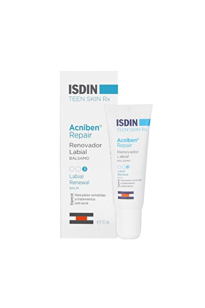 ISDIN بلسم إصلاح الشفاه من أكنيبين آر إكس 10 مل