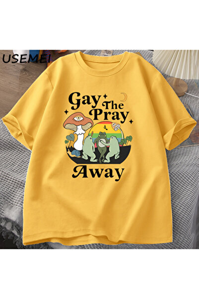 Drippy Majica za žene i muškarce, mesec ponosa, žaba