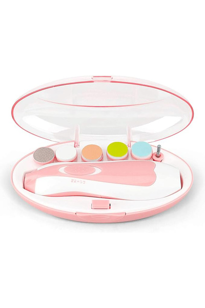 Primo Plus 6 in 1 Electric Nail Trimmer Set with LED Light for Kids