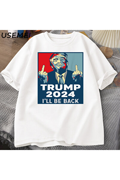 Drippy Професионална смешна мајица са графичким приказом Доналда Трампа, покл...