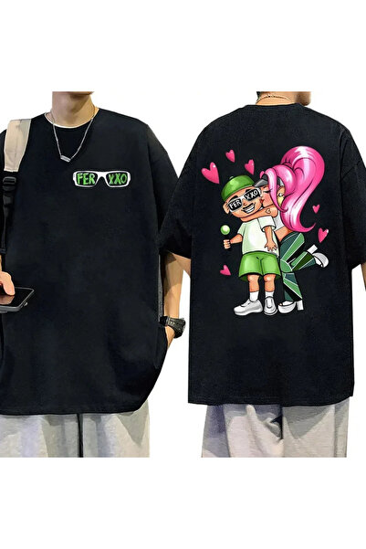 Drippy تي شيرت هيب هوب للرجال والنساء عالي الجودة لمغني الراب Feid Ferxxo Gra...