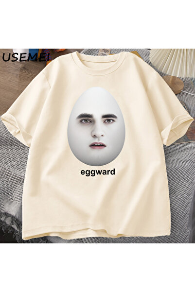 Drippy تي شيرت Edward Cullen Twilight Meme Graphic - قطن كاجوال، مقاس S للرجال