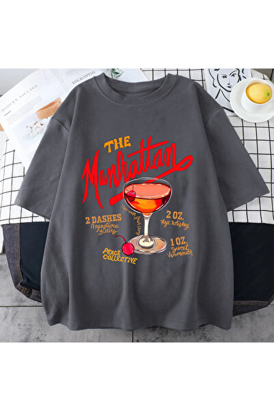 Drippy Manhattan Heavy vintage T bărbați Femei Moda Hip Hop Streetwear Haine ...