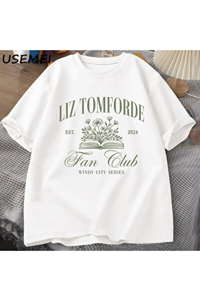 Drippy Vetreni grad Liz Tomforde Fan Club serija - Udobna majica kratkih ruka...