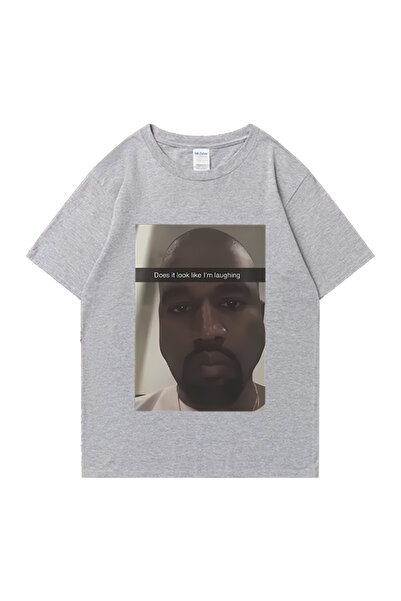 Drippy Sıcak satış Kanye West moda grafik t-shirt erkek kadın boy komik Hip H...