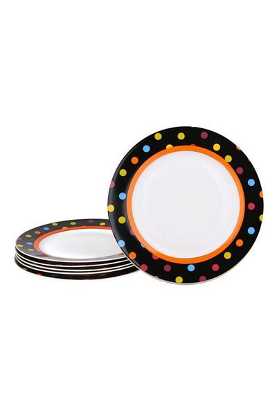 Lucky Art 27 cm Lyeg 145 - Set of 6 Serving Plates, Point 10.5