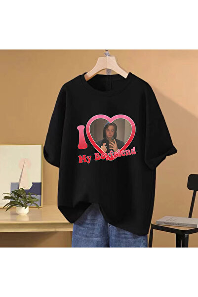 Drippy Sıcak satış ben aşk benim erkek arkadaşı kiti Connor T shirt erkek kad...