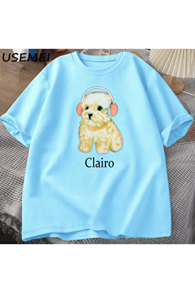 Drippy Clairo Puppy Dog Sa deznom T-shirt - Slušalice Slatka mačka roba, Y2k ...