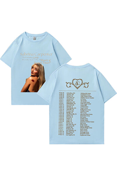 Drippy Sabrina Hip Hop Plus Size Pamuk Kratki Rukav T-shirt - Ženska i Muška ...