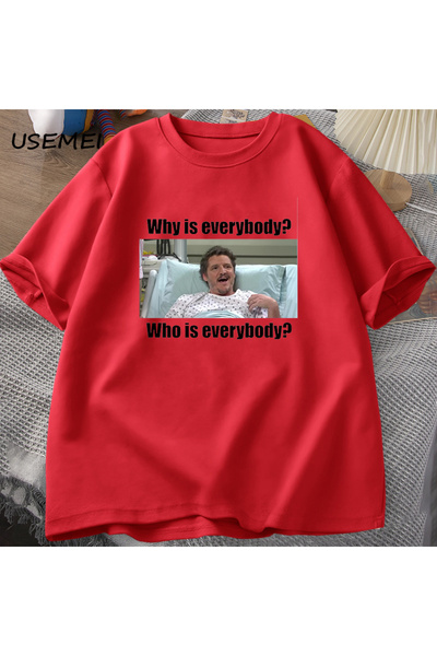 Drippy بيدرو باسكال SNL - تيشيرت رجالي مضحك، قطن، كم قصير، صيفي