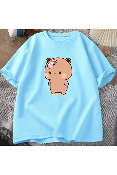 Drippy Erkekler T-shirt sevimli karikatür Bubu Dudu Tshirt At Flip-flop atma ...