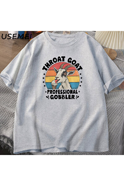 Drippy Kavšak koza T-shirt - Neobična majica, ženski šaljivi poklon, retro sm...