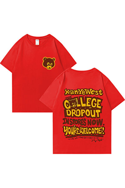 Drippy Tricou vintage Kanye West Rapper Fashion Graphic Pattern pentru bărbaț...