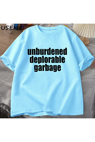 Drippy Muška ležerna majica Pamuk Štampano - opterećeno, žalostno smeće, krat...