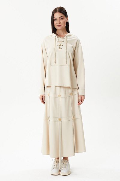 MAQ DESIGN 25Aw23001 Maq Liseset Skirt