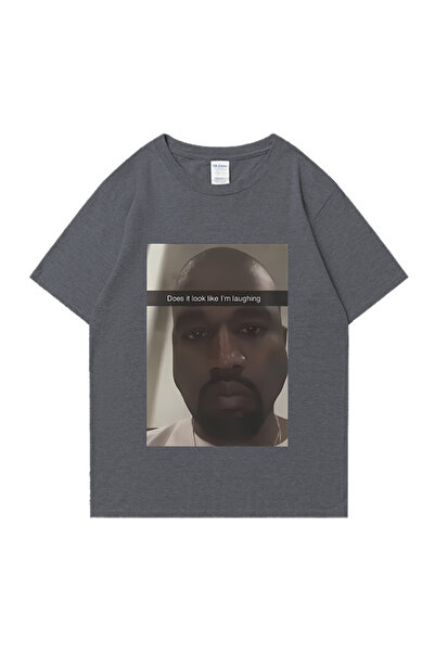 Drippy Sıcak satış Kanye West moda grafik t-shirt erkek kadın boy komik Hip H...