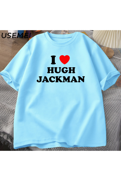Drippy Hugh Jackman Lagana unisex pamučna majica - ležerna majica sa O izrezo...