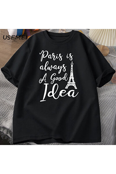 Drippy Ležerna praznična moda za muškarce - T vrhunski kvalitetni print Paris...